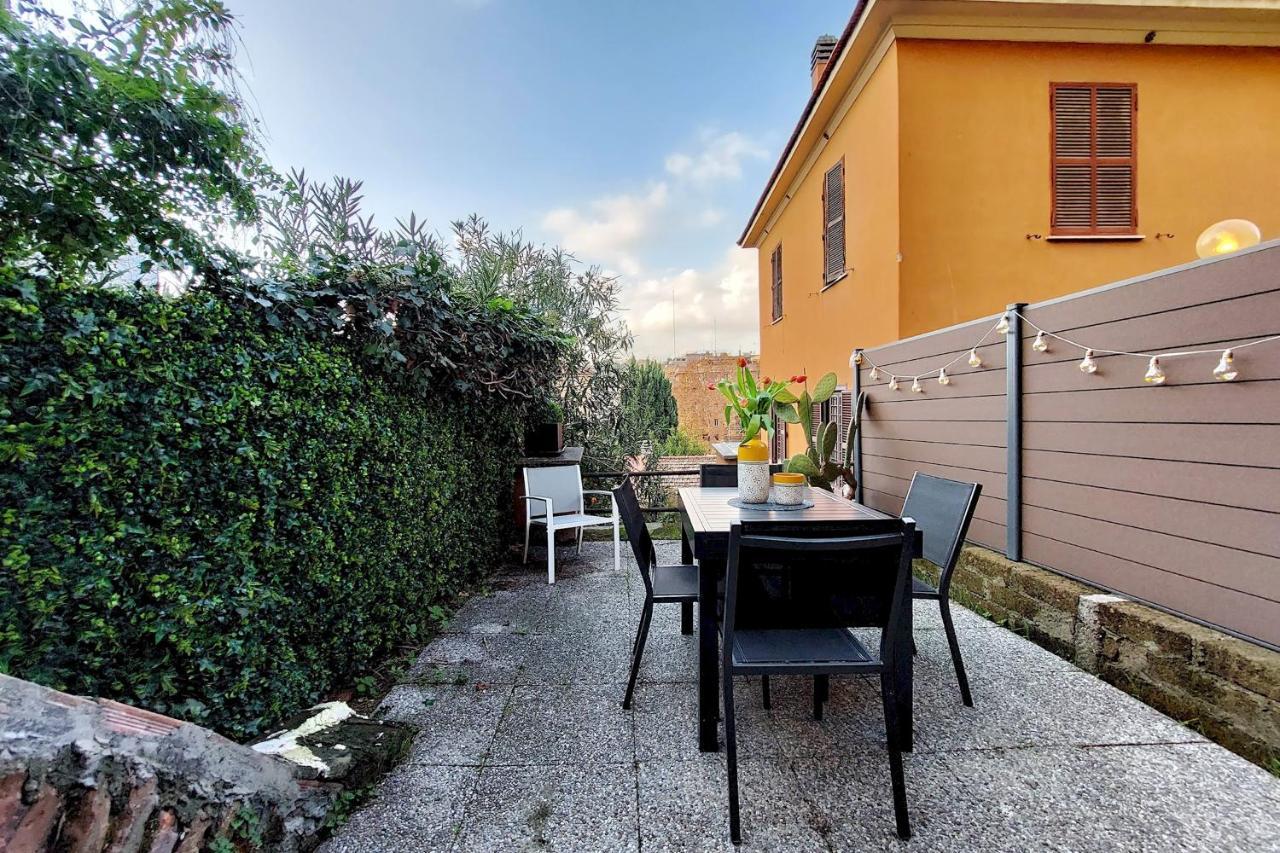 רומא 4Bnb - Cozy Vatican Loft With Terrace מראה חיצוני תמונה